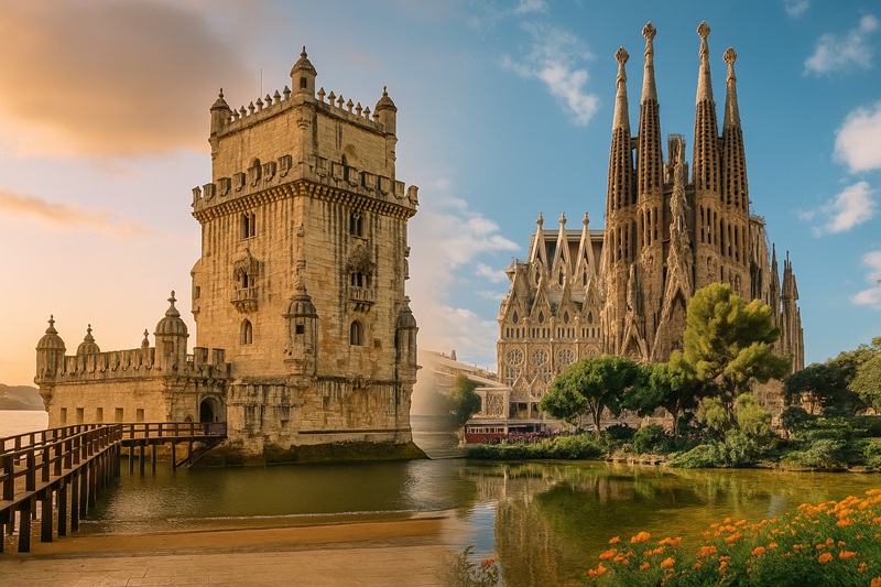 تفاوت اقامت اسپانیا و پرتغال؛ کدام بهتر برای ایرانیان؟  راهنمای جامع ۲۰۲۵